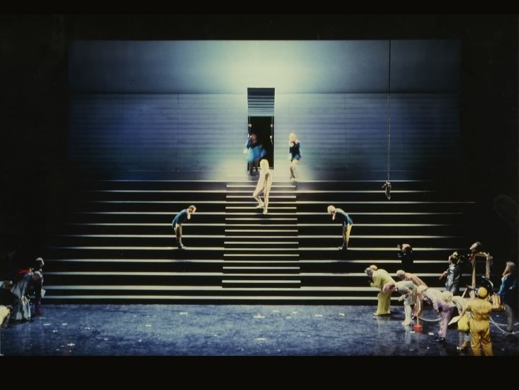 De kleren van de keizer [scenefoto] • RO Theater • 1988 • regie : Ton Lutz